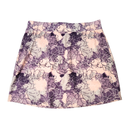 Pebble Beach Purple & Pink Floral Golf Skort Size M-1