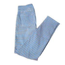 Slimsation Powder Blue Geo Print Golf Pants Size 6 MSP$79 - 0