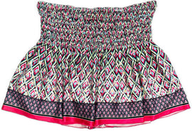 Lucky in Love Pink & Navy Multicolored 14.5” Skort Size L - 0