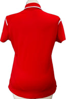 Nike Women's Red Short Sleeve Polo w/White Trim Size XL-2