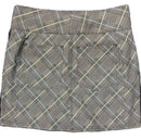 New Jofit 13” Black & White Plaid Skort w/Blue & Green Size 2 MSP$88-2
