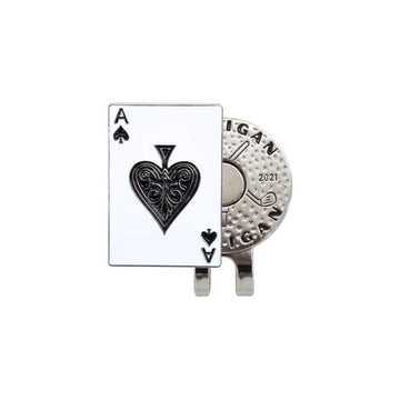 New Mulligan Hooligan Ace Ball Marker & Hat Clip