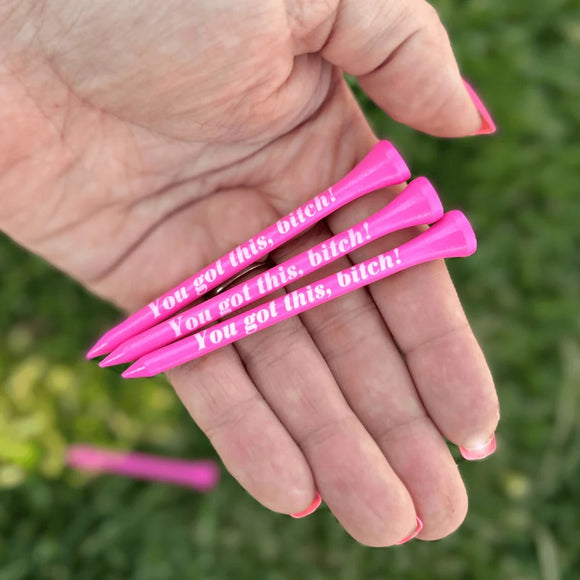 New Birdie Girl You Got This Golf Tees