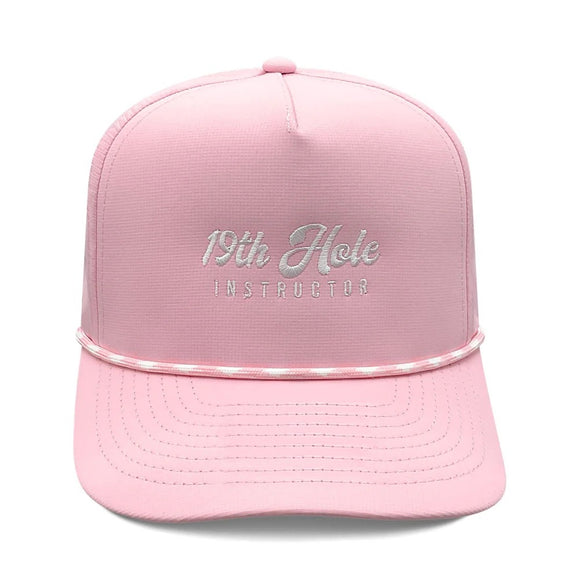 New Birdie Girl 19th Hole Instructor Rope Snapback Hat