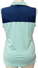 Lady Hagen Teal & Navy Women's Sleeveless Golf Top Size XL-2