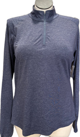 Slazenger Navy Heathered Women's Golf Pullover Size XL