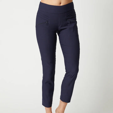 New. GGBlue Women's Fab & Fit III Ankle Golf Pants - Navy MSP$104