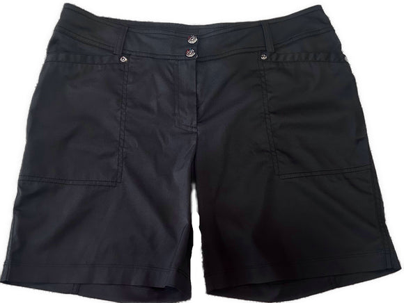 Tail Women's Black Golf Short Size 10