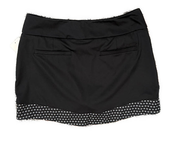 Adidas Black Skort with Print Trim Size M