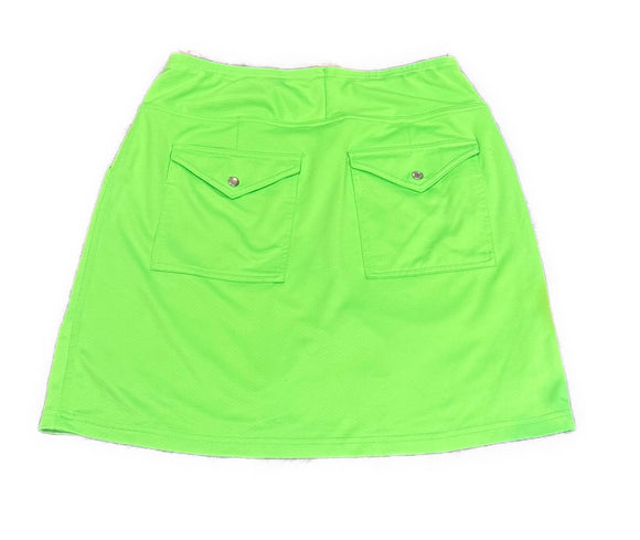 Jofit Bright Lime Pull-on Golf Skort Size S MSP$90