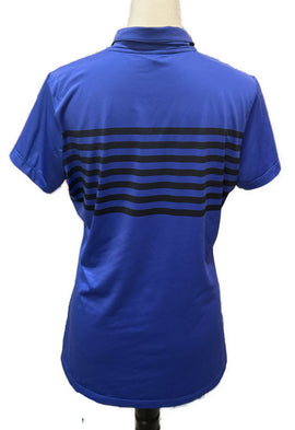 Nike Golf Women's Striped Golf Polo Size L - 0