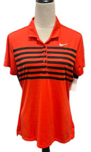 Nike Golf Women's Striped Golf Polo Size L-3