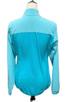 Adidas Women's Teal Quarter Zip WIndbreaker Size M-2
