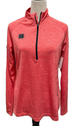 Black Clover Women's Heather Zip Pullover Size M MSP$85