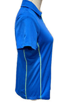 Jofit Women's Royal & Lime Short Sleeve Golf Polo Size M-2