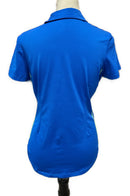 Jofit Women's Royal & Lime Short Sleeve Golf Polo Size M-3