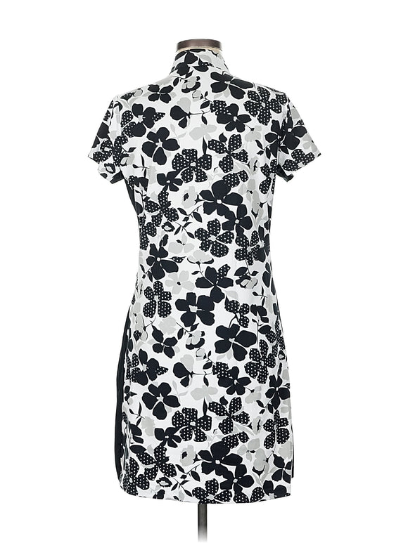 Tail Activewear Black & White Dua Short Sleeve Golf Dress Size S MSP$100