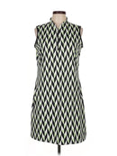 Tail Activewear Green White & Black Geo Print Sleeveless Golf Dress Size L MSP$105-1