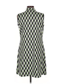 Tail Activewear Green White & Black Geo Print Sleeveless Golf Dress Size L MSP$105-2
