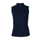 Jofit Women's Navy Sleeveless Golf Polo Size S MSP$96-1