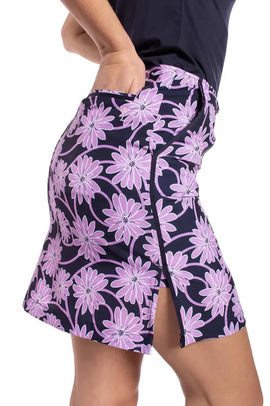 New Golftini Women's Wine Down Floral Golf Skort Size 8 MSP$120 - 0