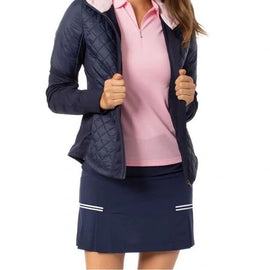 New Golftini Women's Blueberry Golf Skort Size 10 MSP$116 - 0