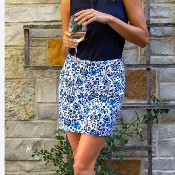 Golftini Women's Island Hopper Golf Skort Size 8