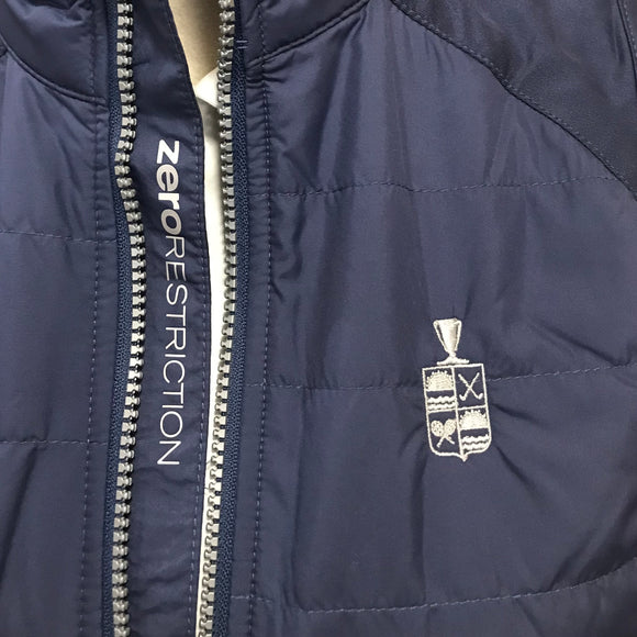 New Zero Restriction Women's Tess Vest w/Logo MSP$168