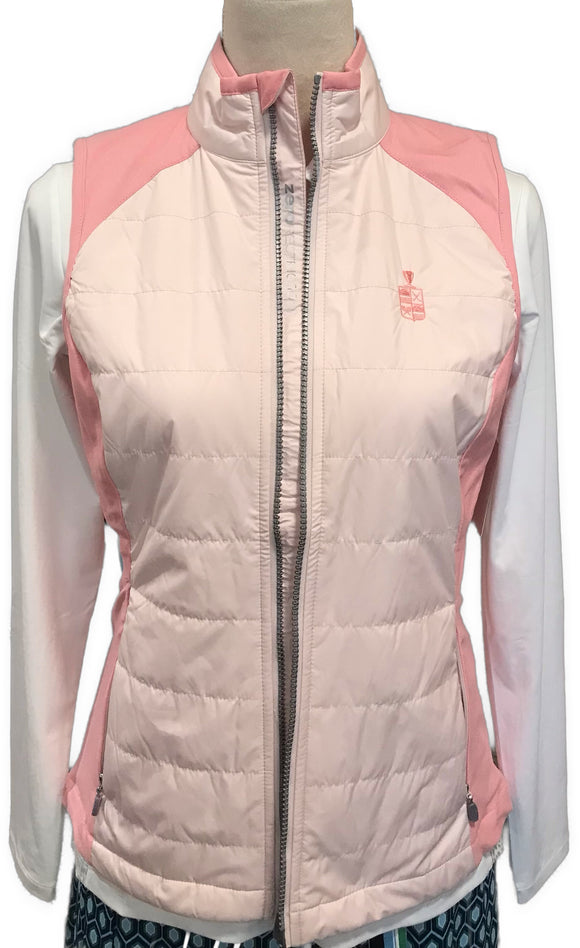 New Zero Restriction Women's Tess Vest w/Logo MSP$168