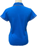 Adidas Women's Bright Blue Polo Size M-2