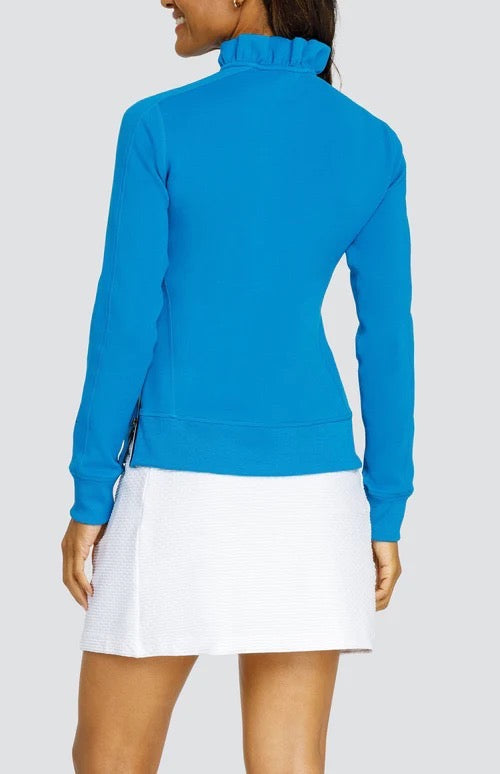 New Tail Activewear Mykonos Blue Pullover