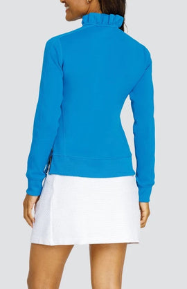 New Tail Activewear Mykonos Blue Pullover - 0