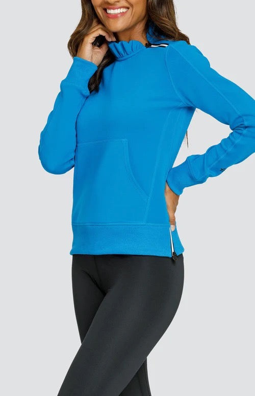 New Tail Activewear Mykonos Blue Pullover