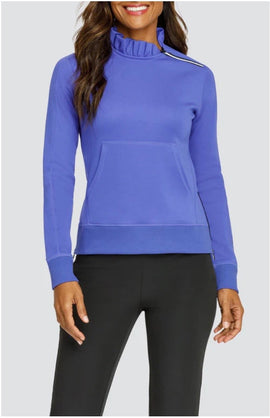 New Tail Activewear Condoleezza Deep Ocean Pullover