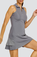 New Tail Activewear Suella 34" Dress- Cool Mist MSP$105-3