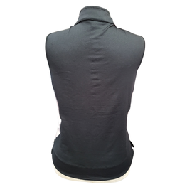 Chase 54 Pale Pink & Gray Mesh Sleeveless Top w/ Logo Size L - 0