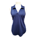 New Jofit Women's Navy Tech Cut Away Golf Polo Size XL MSP$72-1