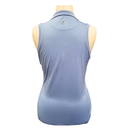 Peter Millar Women's Periwinkle Sleeveless Golf Polo Size XL-2