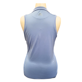 Peter Millar Women's Periwinkle Sleeveless Golf Polo Size XL - 0