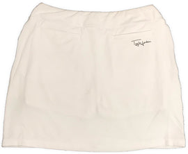New Taylor Jordan 17.5" Solid White Golf Skort MSP$85 - 0