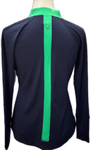 Jofit Women's Navy w/Green Posh Full-Zip Jacket Size S MSP$100-2