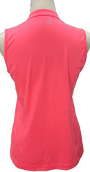 Tail Activewear Bright Coral Sleeveless Golf Top Size S MSP$90-2