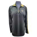 Greg Norman Women's Black & Leopard Print Pullover w/ Logo Size L-1