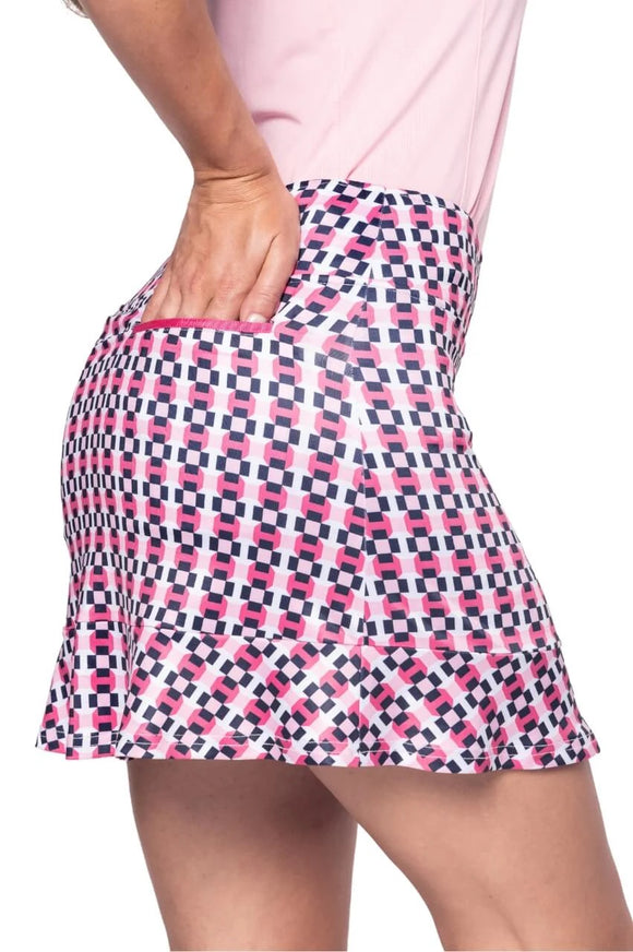 New Golftini The Fighter Printed Golf Skort Size L (Short) MSP$116