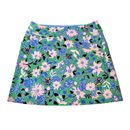 New Lilly Pulitzer Luxletic Green Floral Monica Skort Size 10 MSP$98-3
