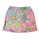 Lilly Pulitzer Luxletic Pink Floral Pull-on Golf Skort Size 10 MSP$98-2