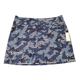 New, Jofit Navy Blue skort w/ light blue and white pattern, MSP $90, Size 16