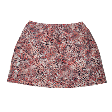 New Foray Golf Abstract Animal Patch Pocket Skirt MSP$160
