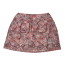 New Foray Golf Abstract Animal Patch Pocket Skirt MSP$160-2