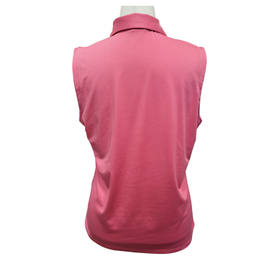 Dunning Golf Women's Rose Sleeveless Golf Polo Size XL - 0